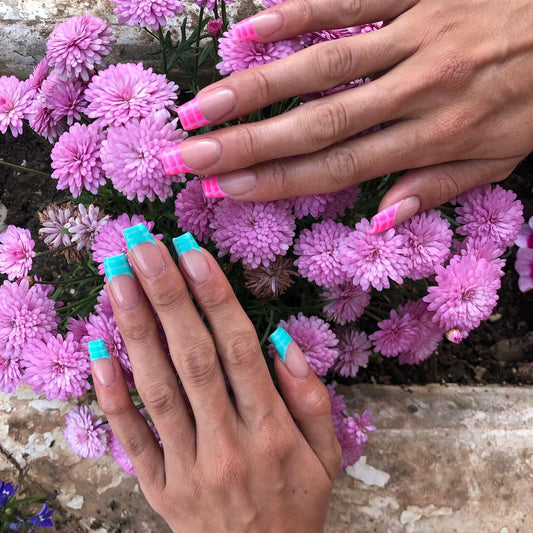 Press on nails - French Colours